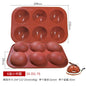 Sanjin 6-Cavity Silicone Mold for DIY Chocolate & Candy - Lunqara 