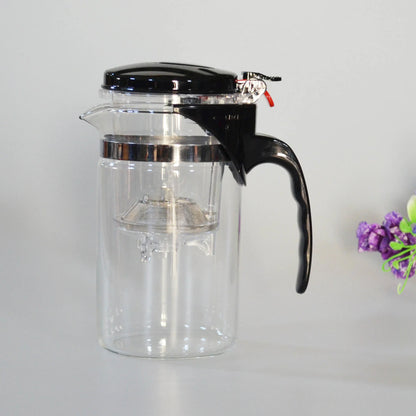Tea Brewing Pot with Removable Filter and Tea Cups - Lunqara 