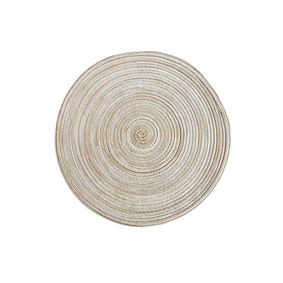 Nordic Style Round Woven Heat-Resistant Placemats