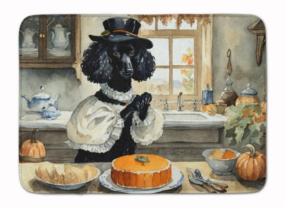 Poodle Fall Kitchen Pumpkins Memory Foam Kitchen Mat - Lunqara 
