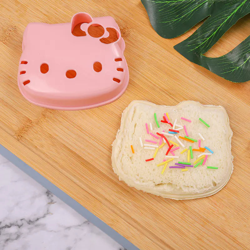 DIY Cartoon Sandwich Molds for Toast and Bento