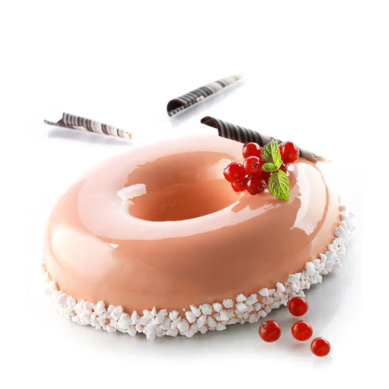 Donut Cake Mould for Baking Desserts and Mousse - Lunqara 