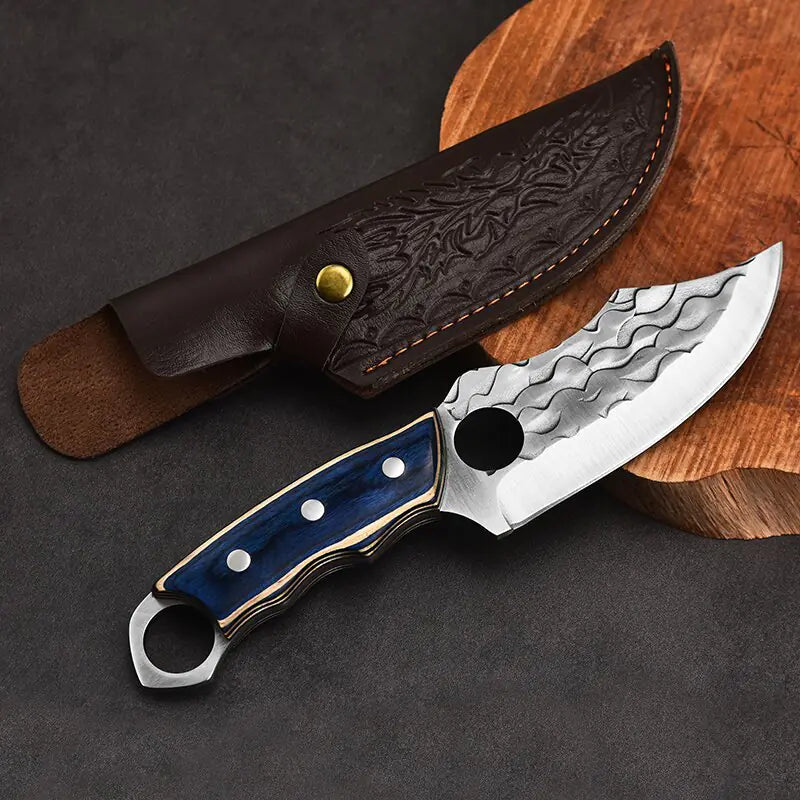Portable Multi-Functional Outdoor Butcher Knife - Lunqara 