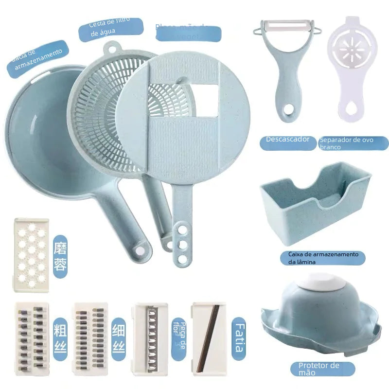Multi-Functional Vegetable Slicer and Grater - Lunqara 