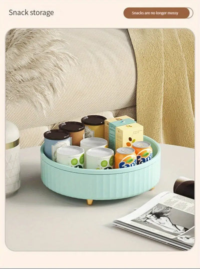 Multifunctional Kitchen Spice Rack - Rotating Bottle Shelf