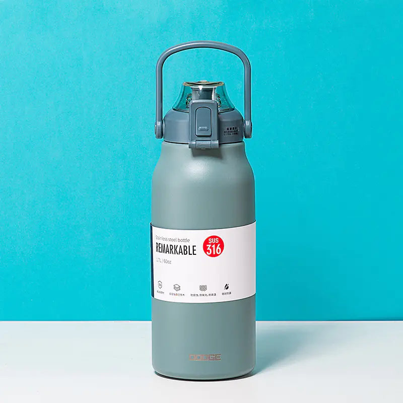 Dodge Large Capacity Insulated Stainless Steel Cup - Lunqara 