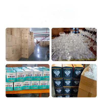 Transparent Wine Decanter Set with 6 Glasses