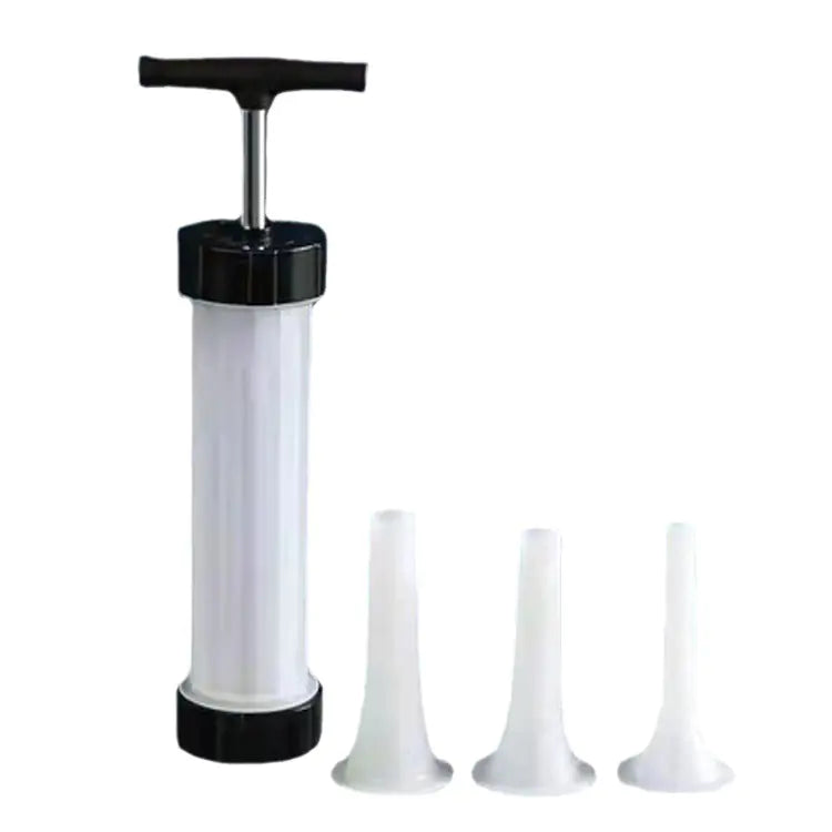 Manual Sausage Stuffer for Home Use and Crafting - Lunqara 