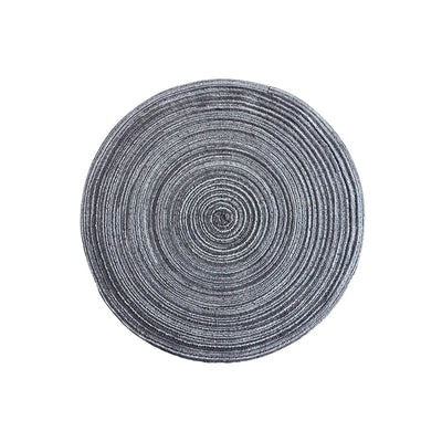 Nordic Style Round Woven Heat-Resistant Placemats