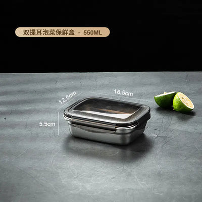 304 Stainless Steel Sealed Food Storage Container