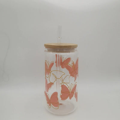 16oz High Borosilicate Glass Beer and Cola Cup - Lunqara 