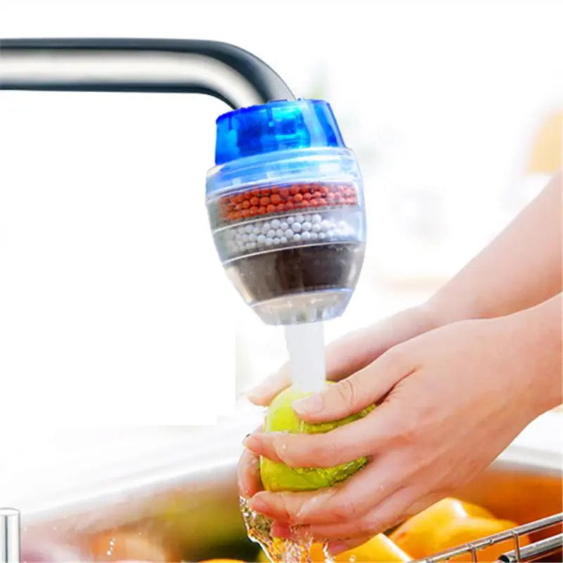 Faucet Water Purifier Kitchen Household Tap Water Filter Water-Saving Water Purifier Head - Lunqara 