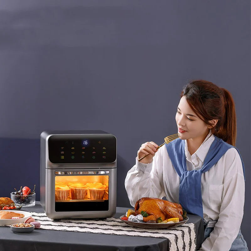 6L Visual Intelligent Automatic Air Fryer - Lunqara 