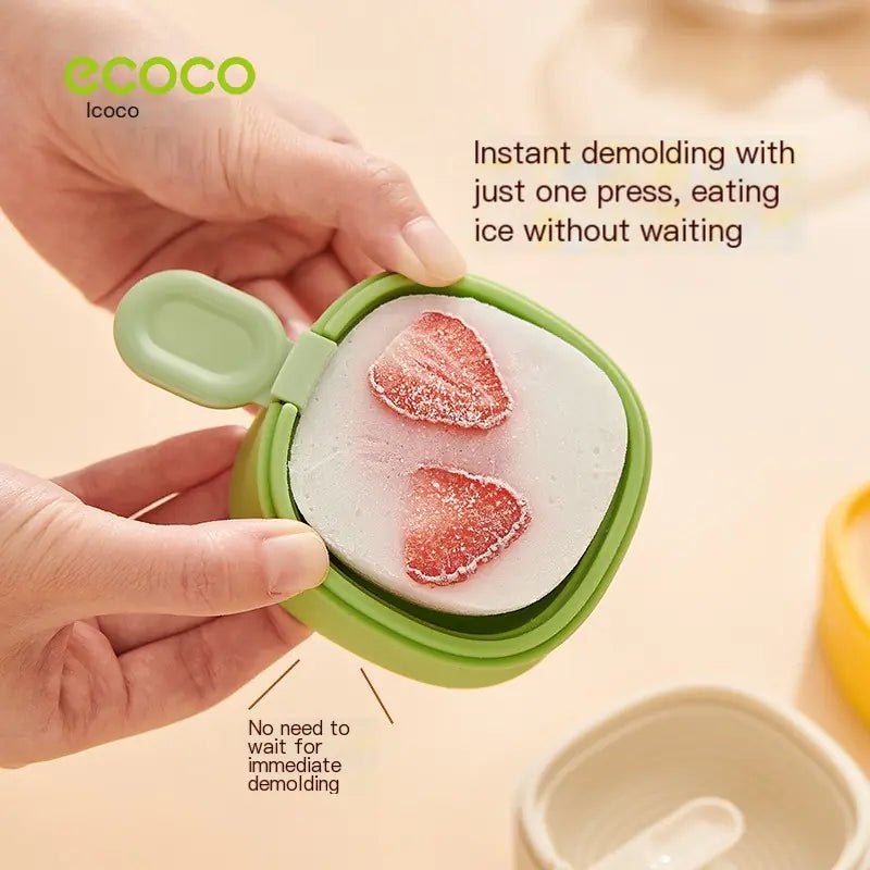 Silicone Ice Cream Molds for Homemade Popsicles - Lunqara