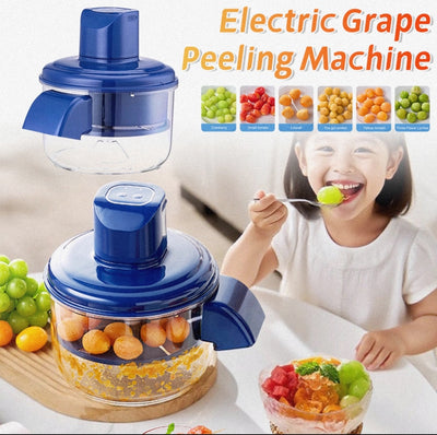 Automatic Electric Grape Peeler Electric Rechargeable Fruit Peeling Machine Hands-Free Skin Remover