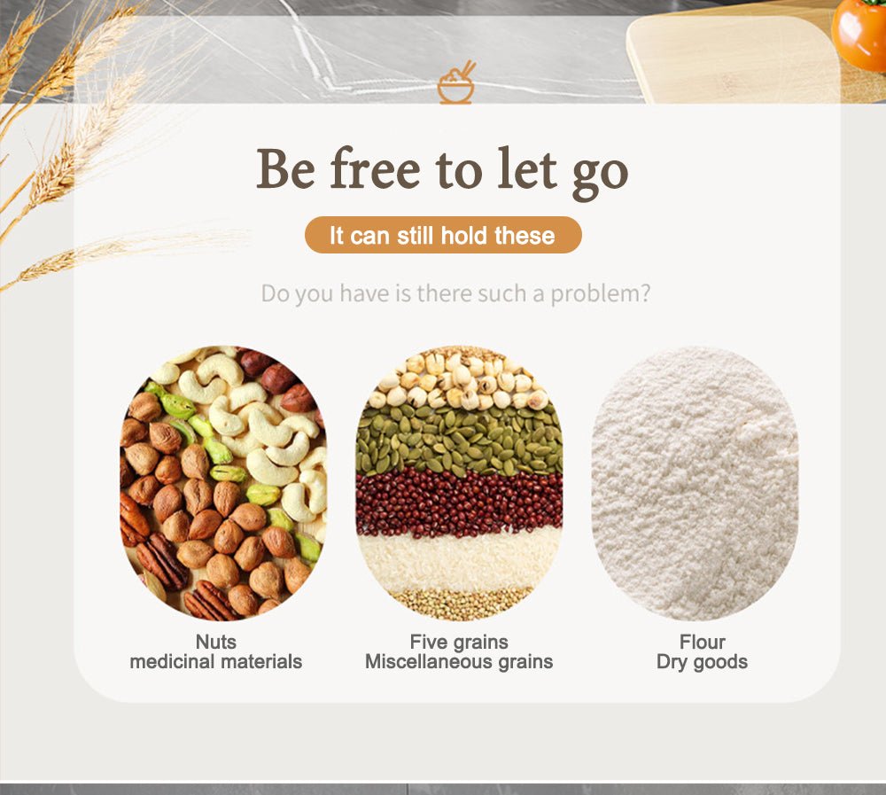 Insect Proof Moisture Proof Rice Box Grain Sealed Jar Kitchen Container 5/10KG Storage Kitchen Container Storage Box with Lid - Lunqara