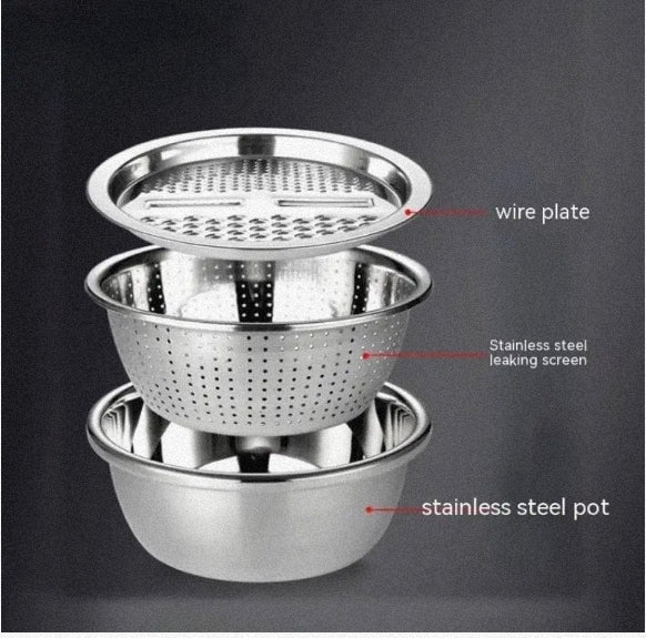 Stainless Steel Multi-function Grater Household - Lunqara 