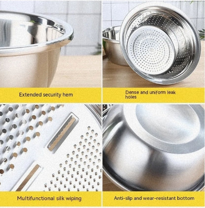 Stainless Steel Multi-function Grater Household - Lunqara 