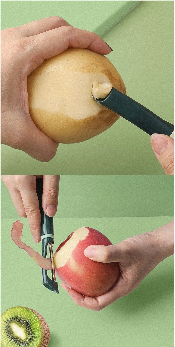 SuperSharp Vegetable Peeler and Slicing Kitchen Tool - Lunqara 