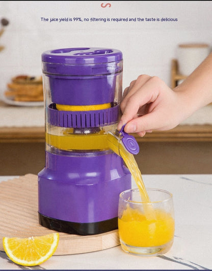 Electric USB Rechargeable Citrus Juicer Portable Orange & Lemon Squeezer Multifunctional Kitchen Gadget - Lunqara 