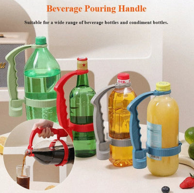 Beverage Bottle Handle Holder Adjustable Pouring Handle Organizer Multi - Use Oil Bottle Handle Holder - Lunqara