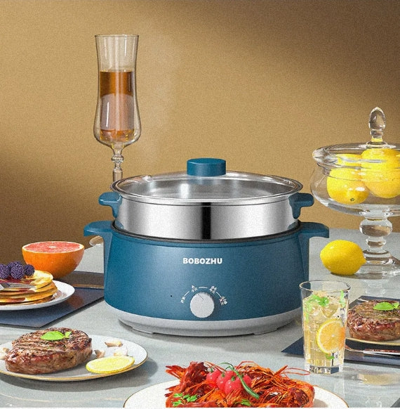 Multifunctional Electric Pot for Dormitory Cooking - Lunqara 