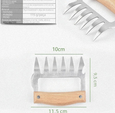 BBQ Meat Shredder Claws - Multi-Functional Tool - Lunqara 
