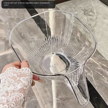 Multifunctional Draining Basket and Bowl for Kitchen - Lunqara 