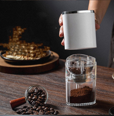 Electric Coffee Grinder Coffee Bean Grinder Cafe Automatic Portable USB Rechargeable Food Crusher For Drip Coffee