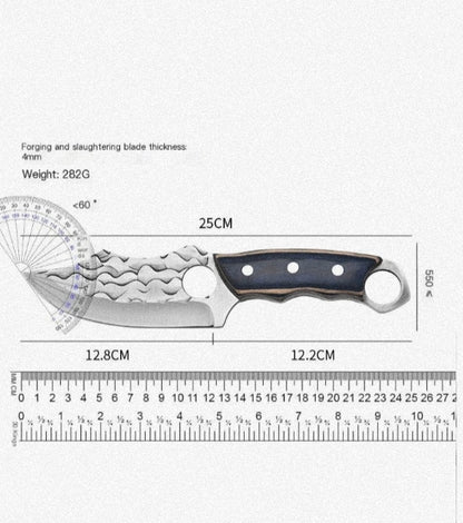 Portable Multi-Functional Outdoor Butcher Knife - Lunqara 