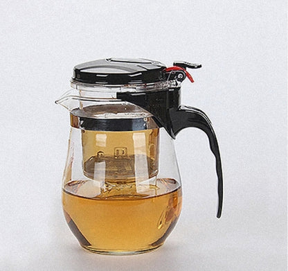Tea Brewing Pot with Removable Filter and Tea Cups - Lunqara 