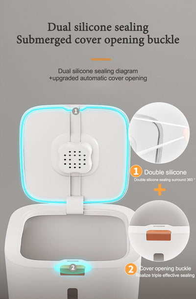 Insect Proof Moisture Proof Rice Box Grain Sealed Jar Kitchen Container 5/10KG Storage Kitchen Container Storage Box with Lid - Lunqara