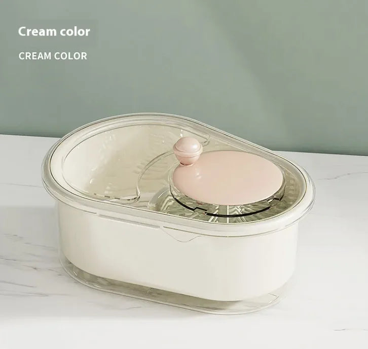 Multi-Function Fruit and Vegetable Washing & Drain Basket, Household Kitchen Cleaner - Lunqara 