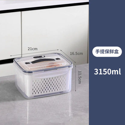 Multi-Functional Fruit and Vegetable Storage Box - Lunqara 