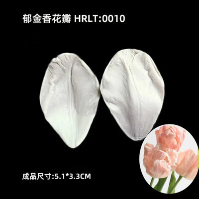 3D Silicone Molds for Leaf and Petal Decorations