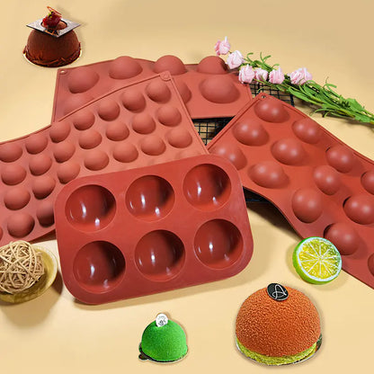Sanjin 6-Cavity Silicone Mold for DIY Chocolate & Candy - Lunqara 