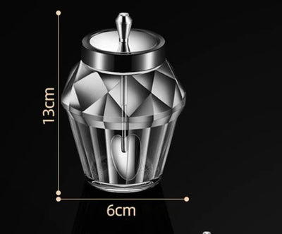 Kitchen Utensils Seasoning Jar with Spoon Cover - Lunqara