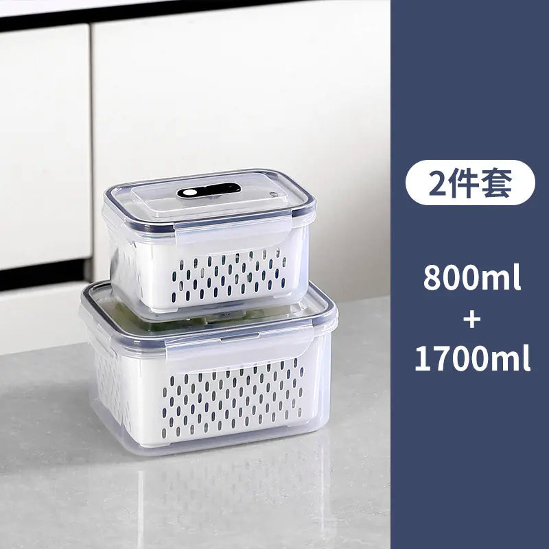 Multi-Functional Fruit and Vegetable Storage Box - Lunqara 