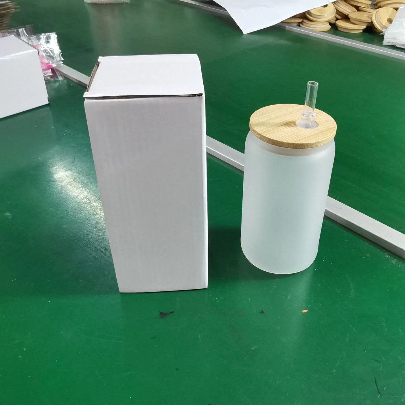 16oz High Borosilicate Glass Beer and Cola Cup - Lunqara 