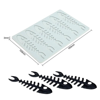 Silicone Mold for Petal Leaf Geometric Baking Decor - Lunqara 