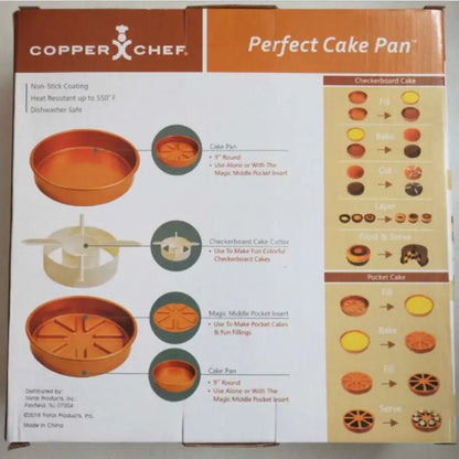 Round Cake Molds and Griddle Pan Creative Set - Lunqara 