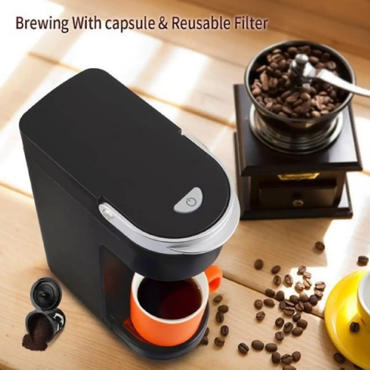 Kitchen Portable Capsule Coffee Machine
