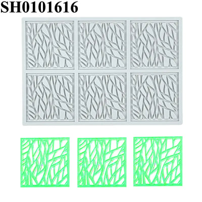 Silicone Leaf-Shaped Platter Molds for Desserts - Lunqara 