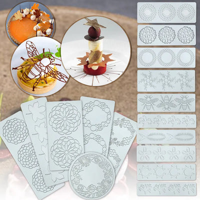 Silicone Lace Mat for Cake Decorating and Baking Tools - Lunqara 