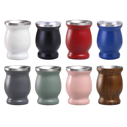 Stainless Steel Gourd Tea Cup from Argentina - Lunqara 