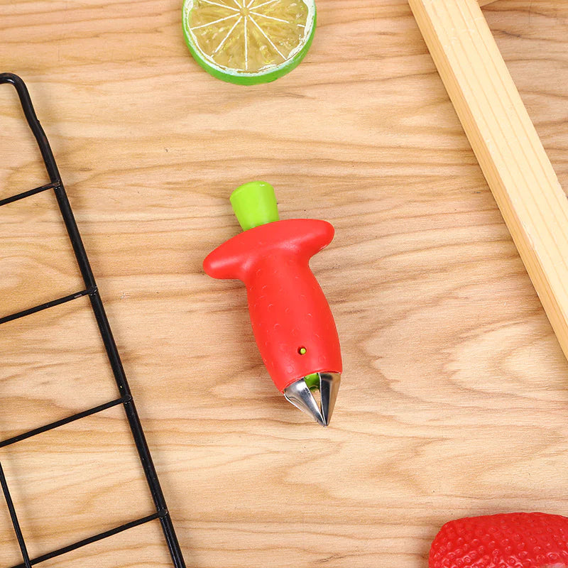 Stainless Steel Strawberry Stem Remover and Core Tool