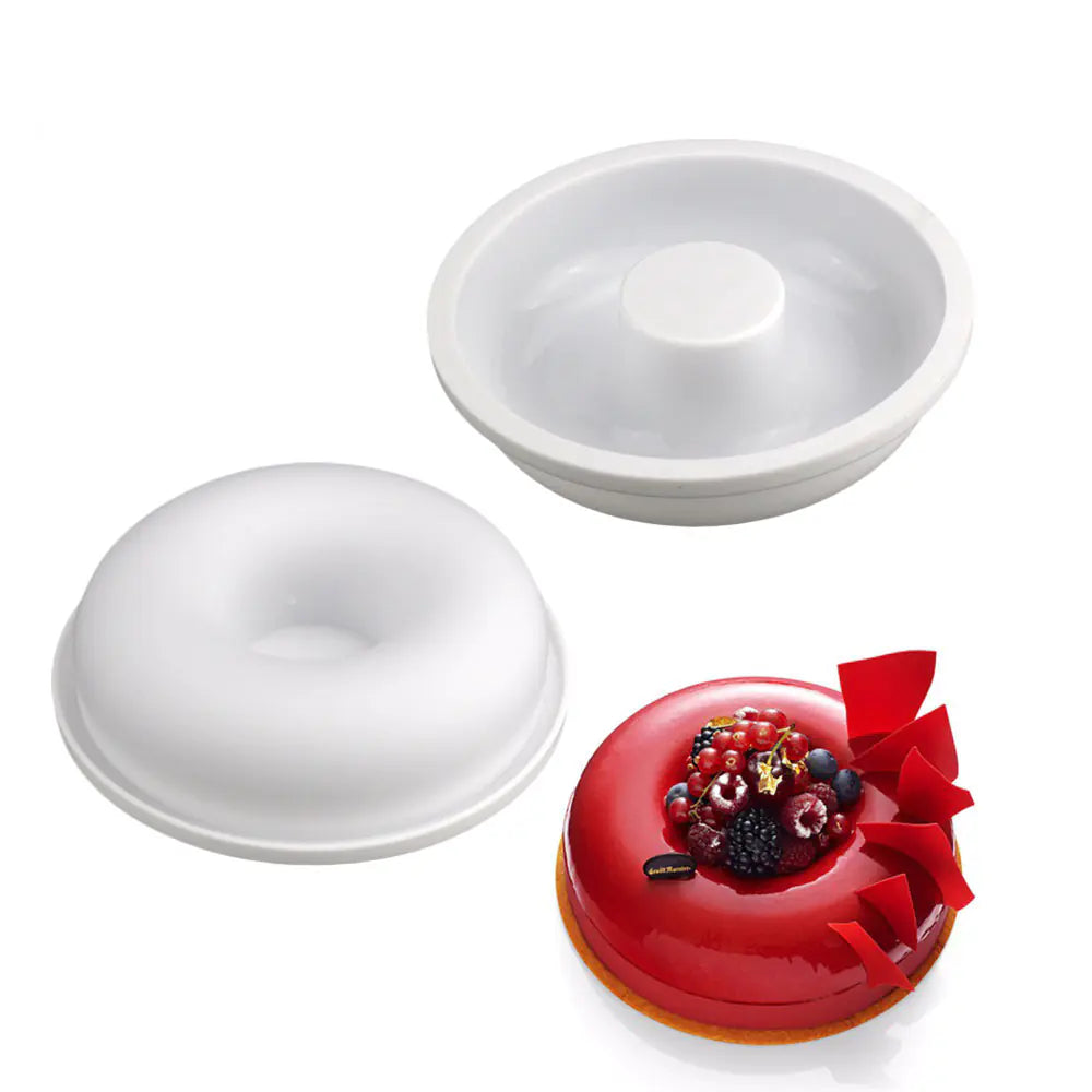 Donut Cake Mould for Baking Desserts and Mousse - Lunqara 