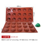Sanjin 6-Cavity Silicone Mold for DIY Chocolate & Candy - Lunqara 